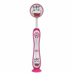 Детская зубная щетка Chicco на присоске 3-6 лет 12083.00 экстра мягкая 1 шт.