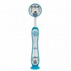 Детская зубная щетка Chicco на присоске 3-6 лет 12083.11 экстра мягкая 1 шт.