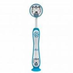 Детская зубная щетка Chicco на присоске 3-6 лет 12083.11 экстра мягкая 1 шт.