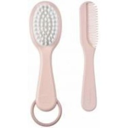 Набор Beaba гребень + щетка розовый (920367)