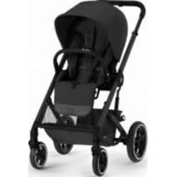 Коляска прогулочная Cybex Balios S Lux BLK Moon Black (с бампером) 522002533