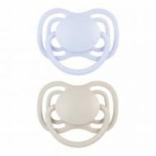 Пустышка симметричная Canpol Babies 6-18 мес DENTAL AIR 2 шт (23/226_blu)