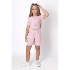 Костюм для девочек Mevis (01) р.122 розовый 4873