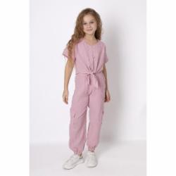 Костюм для девочек Mevis (1) р.128 розовый 4844