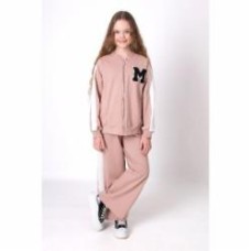 Костюм для девочек Mevis (03) р.146 бежевый 4850