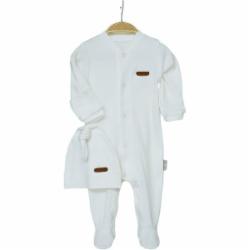 Комплект для новорожденных MagBaby Liam молочный р.56 106035