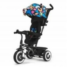 Велосипед детский Kinderkraft Aston Happy Shapes черный KRASTO00HAP0000