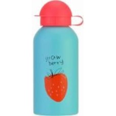 Бутылочка для воды COOLFORSCHOOL Strawberry 500 мл голубая (CF61303)