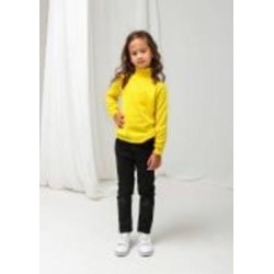Гольф для девочки ART KNIT р.134 желтый