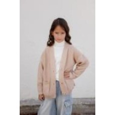 Кардиган для девочки ART KNIT Casual р.122 бежевый