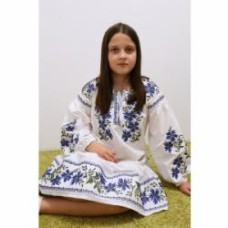 Платье Piccolo Василёк р.116 белый 310032