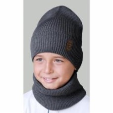 Шапка Elf-kids Росс р.54/56 темно-серый