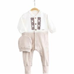 Комплект для новорожденных MagBaby Michel слоновая кость р.74 131863