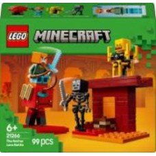 Конструктор LEGO Minecraft Битва со скамейкой в Незере 21266
