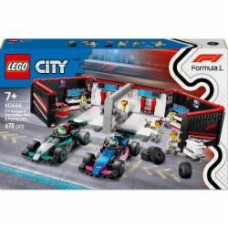 Конструктор LEGO City Гараж F1® и автомобили Mercedes-AMG и Alpine 60444