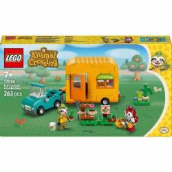 Конструктор LEGO Animal Crossing Садовый магазин и караван, принадлежащие Leif 77054
