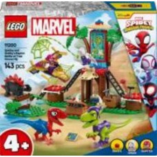 Конструктор LEGO Super Heroes Marvel Битва Паука и раптора Гобби в штаб-доме на дереве 11200