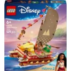 Конструктор LEGO Disney Princess Приключенческое каноэ Ваяны 43270