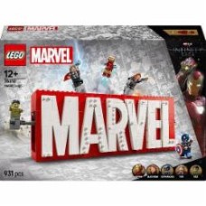 Конструктор LEGO Super Heroes Marvel Логотип и минифигурки MARVEL 76313