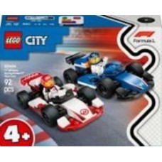 Конструктор LEGO City Автомобили для гонки F1® команд Williams Racing и Haas F1® 60464
