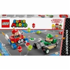 Конструктор LEGO Super Mario Mario Kart – Baby Mario vs. Baby Luigi 72034
