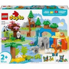 Конструктор LEGO DUPLO Семейства диких животных 3 в 1 10446