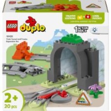 Конструктор LEGO DUPLO Дополнительный набор. Железнодорожный тоннель и колеи 10425