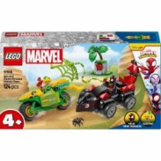 Конструктор LEGO Super Heroes Marvel Гонки на электромобилях с динозаврами 11198