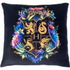 Подушка декоративная WP Merchandise Harry Potter Collection цветы Хогвардс 38 см разноцветный принт FRMPILLOW24BKHA03