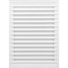 Решетка для вентиляции AirRoxy с сеткой 140x210 white 02-340 пластик белый