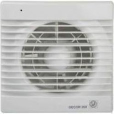 Вытяжной вентилятор Soler&Palau для ванной DECOR-200 C