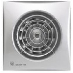 Вытяжной вентилятор Soler&Palau для ванной SILENT-100 CZ SILVER