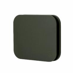 Решетка для вентиляции сменная панель TURBIONAIR Trend 100 Dark Sage Grey ABC-пластик коричневый