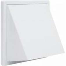 Колпак AirRoxy з зворотним клапаном 125 мм 02-502 ABC-пластик белый