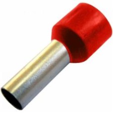 Наконечник втулочный E.NEXT e.terminal.stand.e10-12.red изолированный 10 кв.мм 100 шт. S3036043 красный