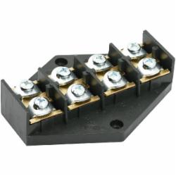 Колодка клеммная Simet ZPT 4х16,0 кв.мм черный