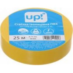 Изолента UP! (Underprice) 0,13х19 мм 25 м желтая ПВХ RLUT-0,13X19mmX25M-yellow Изолента UP! (Underprice) 0,13х19 мм 25 м желтая ПВХ RLUT-0,13X19mmX25M-yellow