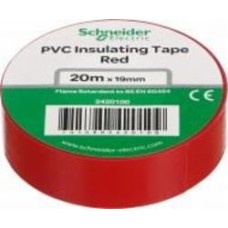 Изолента Schneider Electric 20 м красная ПВХ 2420100