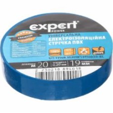 Изолента Expert Power ПВХ 0,20x19 мм 20 м синяя ПВХ
