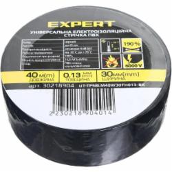 Изолента Expert Power ПВХ 0,13x30 мм 40 м черная ПВХ