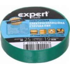 Изолента Expert Power ПВХ 0,13x19 мм 25 м зеленая ПВХ YL-TPNB.M25W19TH013-