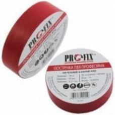 Изолента Profix 0,13х19 мм 20 м красная ПВХ 1319-20RD