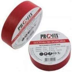 Изолента Profix 0,13х19 мм 20 м красная ПВХ 1319-20RD