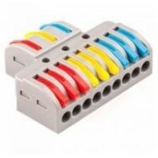 Клемма быстрого монтажа ЕМТ 3/9 0,5-4 мм² разноцветный 22-3090