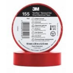 Изолента ЗМ Temflex ПВХ 155 (19 мм х 20 м) RD