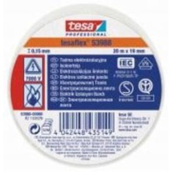 Изолента tesa Tesaflex ПВХ 53988 (19 мм х 20 м) WE
