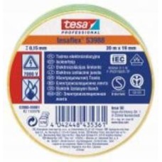 Изолента tesa Tesaflex ПВХ 53988 (19 мм х 20 м) Y/G