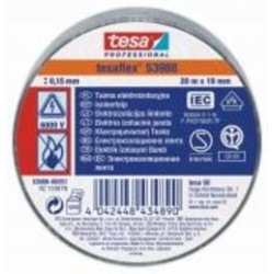 Изолента tesa Tesaflex ПВХ 53988 (19 мм х 20 м) GY