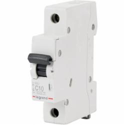Автоматический выключатель Legrand RX3 4,5кА 10А 1Р C 419662