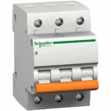 Автоматический выключатель Schneider Electric ВА63 10/3/С 3Р 10А 4,5 кА 11222